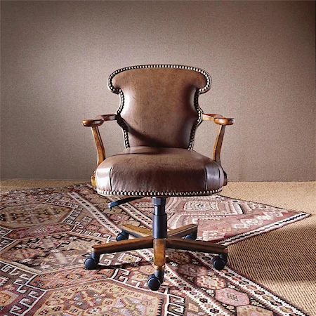 Brumby Exectutive Chair with Upholstered Seat